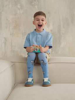 CONTE-KIDS TIP-TOP Колготки детские светлый джинс