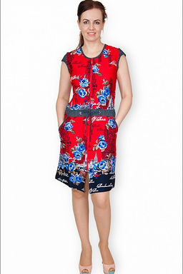 Халат женский на молнии (200-2)