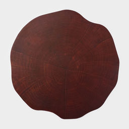 Цена за 12 шт. Салфетка сервировочная на стол «Спил», 38×39 см, коричневая