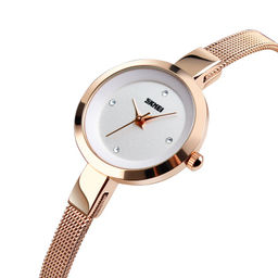 Часы наручные Skmei женские кварцевые 1390rose-gold