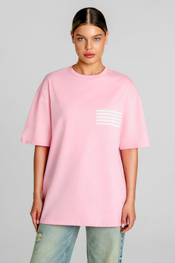 Арт. 3157 Футболка женская 42-48 (4 шт) Цвет:небесный - Калинка фото 52