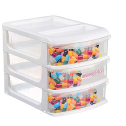 Бокс универс.малый п/эт. (3 секции) "Аптечка"