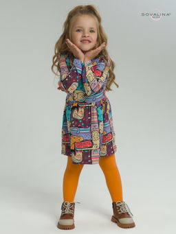 Платье Эля коты в горошек - Sovalina фото 31