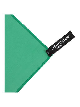 Полотенце из микрофибры ONLYTOP, 40×80 см, цвет зелёный