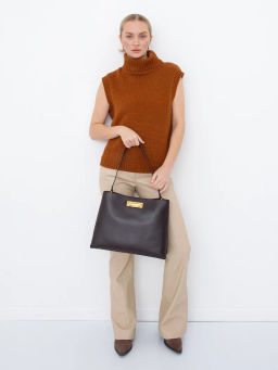 Сумка 1087M coffee Polina&Eiterou