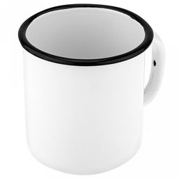 Кружка эмалированная 1л, д10,5см, h12см, белый (Россия)