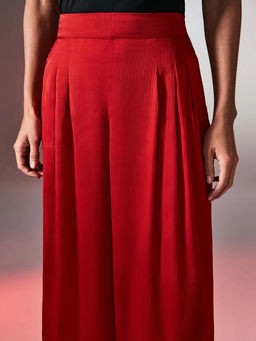 Широкие брюки с резинкой на поясе ZR2605022101-70 / Zarina  фото 9