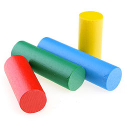 Мозаика деревянная Весёлые столбики 16 элементов - Десятое королевство фото 4