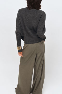 BATWING SLEEVE KNIT JUMPER - Zara фото 15