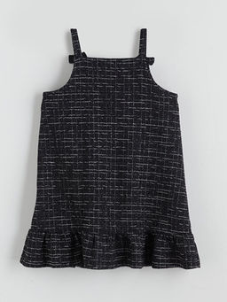 Ekose Ask?l? F?rf?rl? K?z ?ocuk Elbise