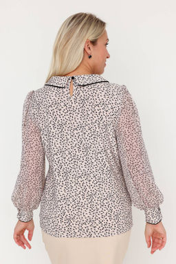 Блузка женская 7073/02/Бежевый - Rise фото 2