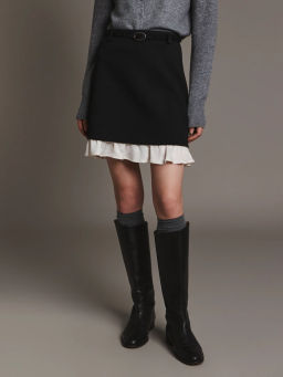 Юбка с ремнем женская ZR2609023501-50 / Zarina