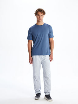 Bisiklet Yaka Erkek Spor Ti??rt