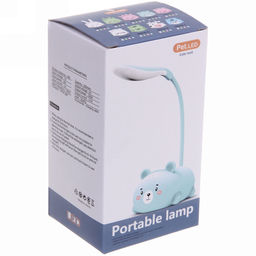 Цена за 2 шт. Светильник настольный "Marmalade-Мишка" LED 28,5*9,2*6,8см USB 5v 3w, Розовый