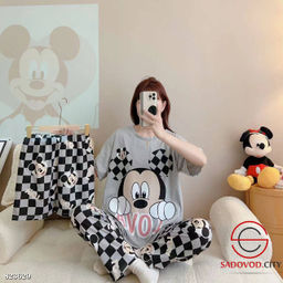 Пижама женская (майка + штаны + шорты)