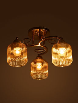 Люстра 20133/3, 3хE27, 60 Вт, золото