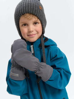 Варежки Softshell Графит - Bungly фото 2