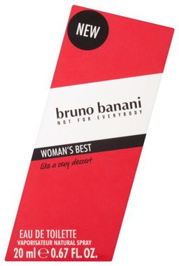 BRUNO BANANI WOMANS BEST w EDT 20 ml M, туалетная вода