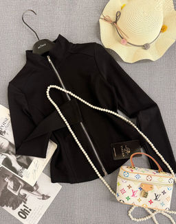 Кофта на молнии