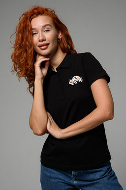 8524 футболка поло женская - Натали фото 31