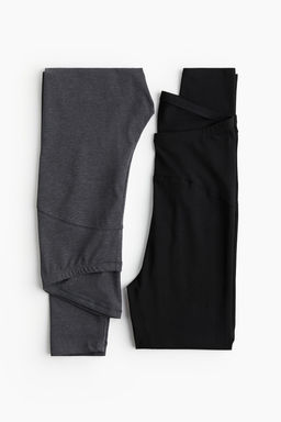 MAMA Pack de 2 leggings de punto - H&m фото 6