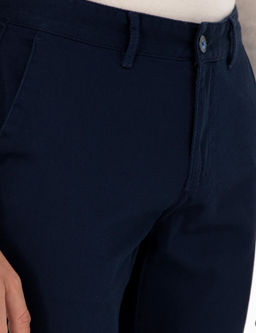 Lacivert Slim Fit Kanvas Pantolon - Pierre cardin фото 5