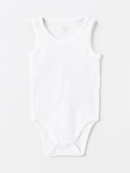 Bisiklet Yaka Basic K?z Bebek ??t??tl? Bodysuit 2li
