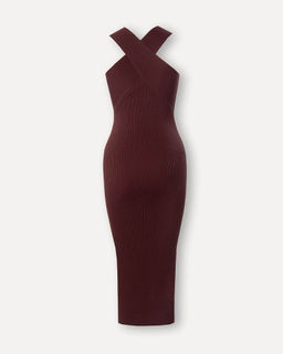 Платье баклажанового цвета - Incity фото 9