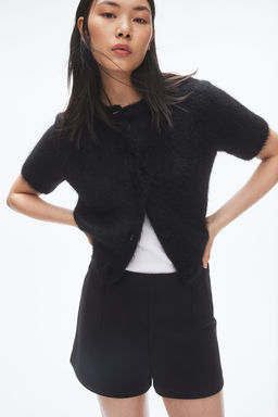 Minishorts de talle alto