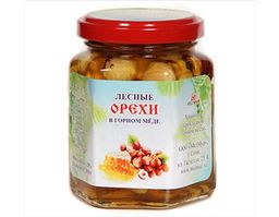 Лесные орехи в горном меде, 235 гр