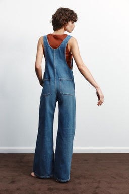 DENIM TRF JUMPSUIT - Zara фото 3