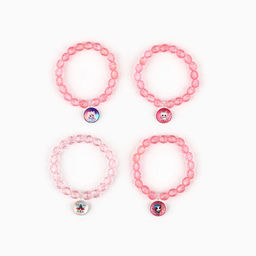 Цена за 4 шт. Браслет детский, 8×2 см, МИКС