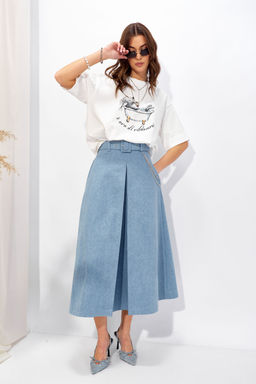 Джемпер 4341 (молоко +цвет)