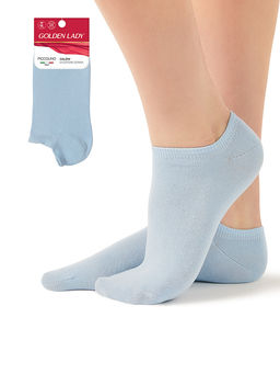 GLD PICCOLINO носки жен. супер-укороченные - Blu Сhiaro