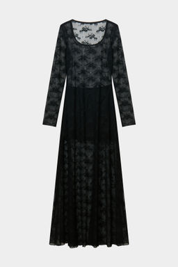 Платье из кружева с круглым вырезом - Mollis фото 7