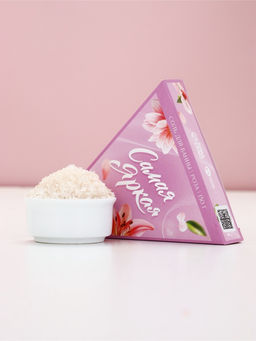 Соль для ванны, аромат роза, 150 г, Чистое счастье