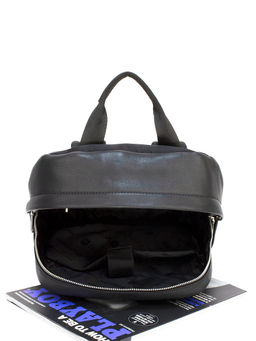 LACCOMA рюкзак 2004-9-черный натуральная кожа полиэстр