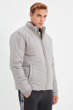 TRENDYOL MAN Koyu Yesil Regular Fit Cepli Ruzgara ve Suya Dayan?kl? Sisme Mont TMNAW22MO0091 - Trendyolmilla фото 11