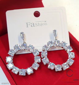 Серьги с кубическим цирконием - Bruno фото 2