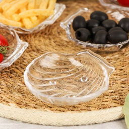 Салатники 6 штук Ракушка 9.5х9,3х2 см / NY-870 /уп 24/ - Галеонтрейд фото 4