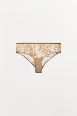 WIDE LACE BRIEFS - Zara фото 3