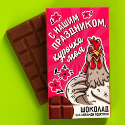 Цена за 2 шт. Шоколад молочный Курочка моя, 27 г