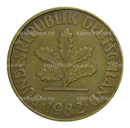 10 пфеннигов 1982 года D Германия