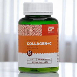 Коллаген говяжий пептидный с витамином С и гиалуроновой кислотой MORELET