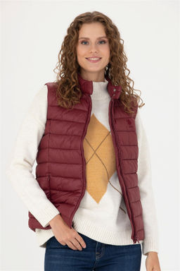 U. S. Polo Assn Женский бордовый жилет - U.s. polo assn фото 3