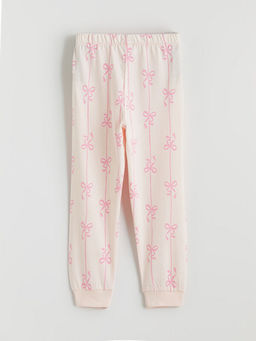 Beli Lastikli Desenli K?z ?ocuk Pijama Alt