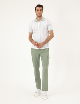 Ye_il Regular Fit Kargo Pantolon