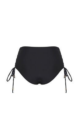 TRENDYOLMILLA Siyah Yuksek Bel Vut Out/Pencere Detayl? Baglamal? Regular Bikini Alt? TBESS25BA00034 фото 9