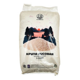 Рис шлифованный круглозерный Приморский, 25 кг