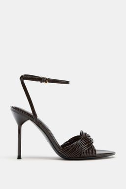 STRAPPY HEEL SANDALS - Zara фото 6